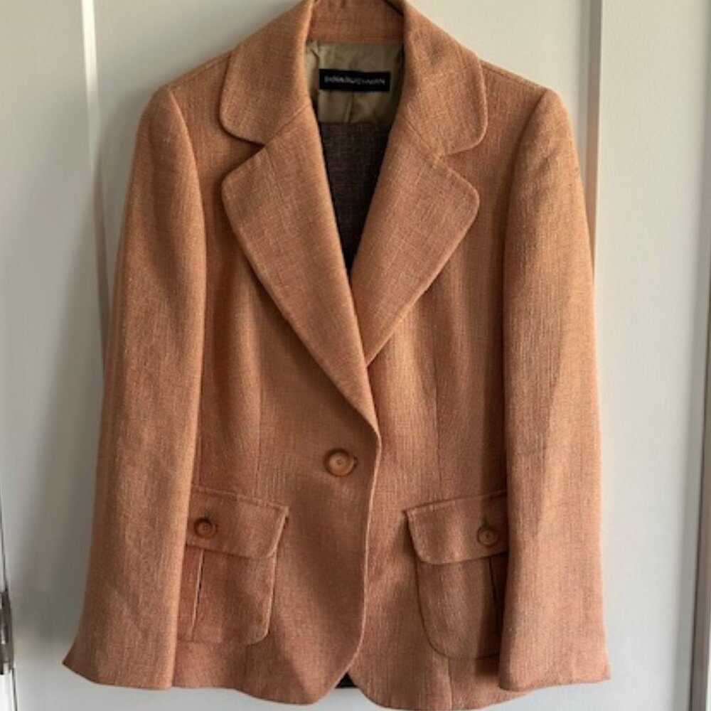 Beautiful Tweed Dana Buchman Pant Suit Size 4